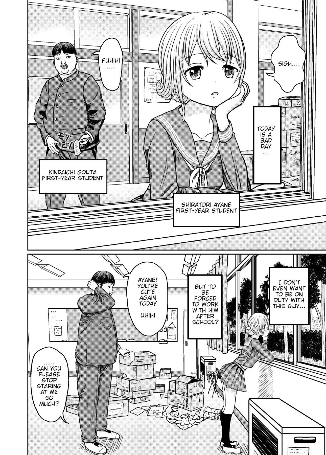 Hentai Manga Comic-NTR School Life 1-Read-2
